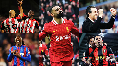 Mùa giải Premier League 2024/25 qua những con số ấn tượng